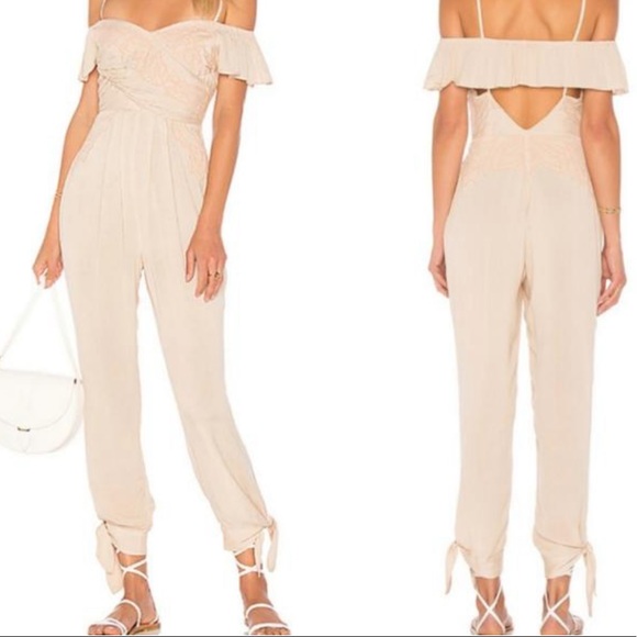 Free People Pants - Free people cropped jumpsuit. Size 4